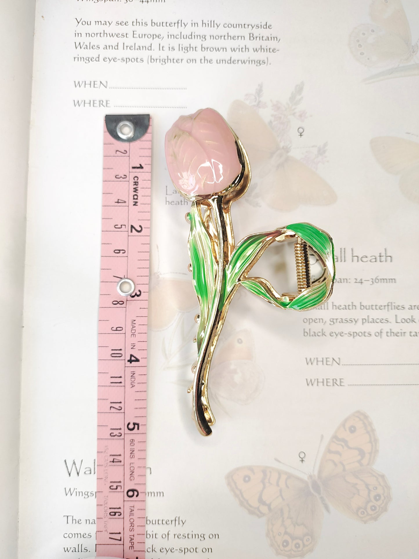 Tulip Blush // Elegant Claw Clip
