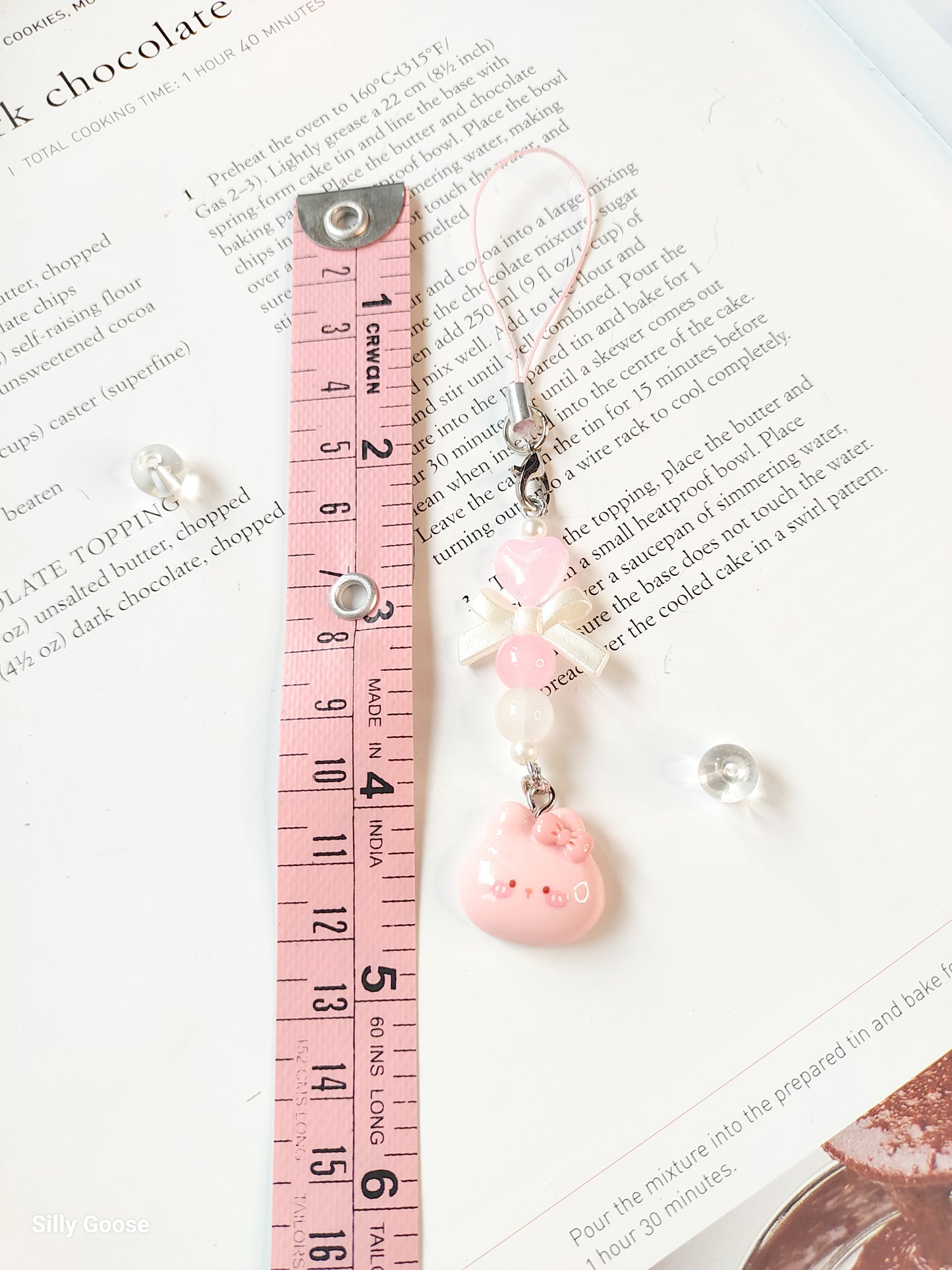 Pink Blushing Bunny | Charm