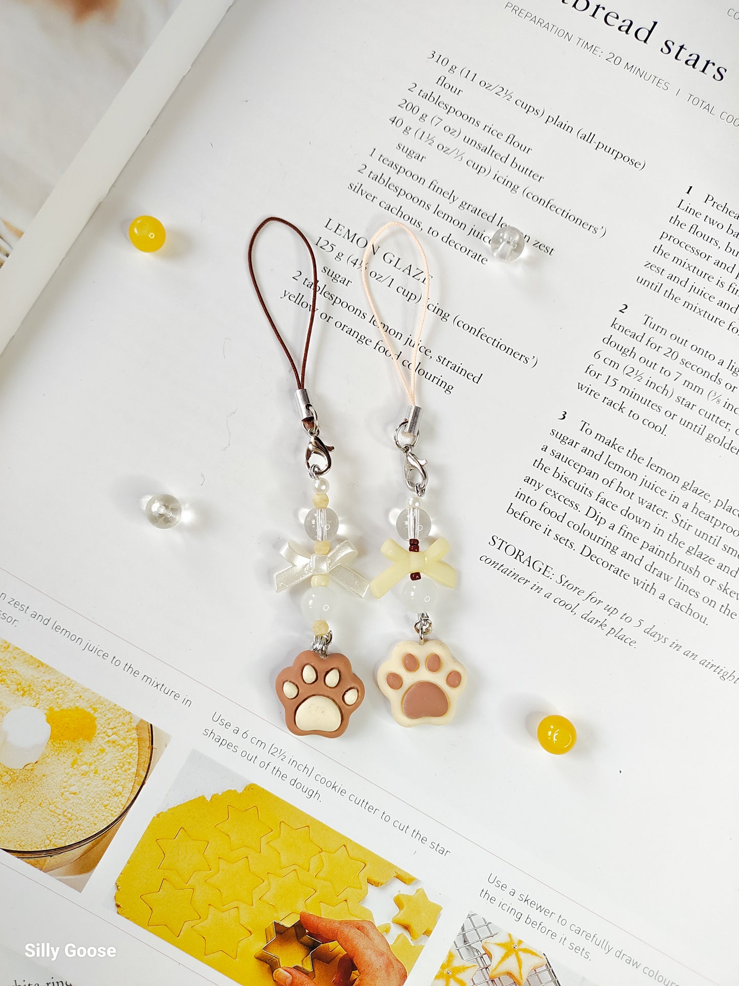 Puppy Pawprint Set | Charm
