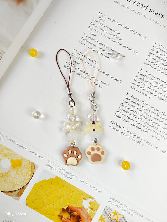 Puppy Pawprint Set | Charm