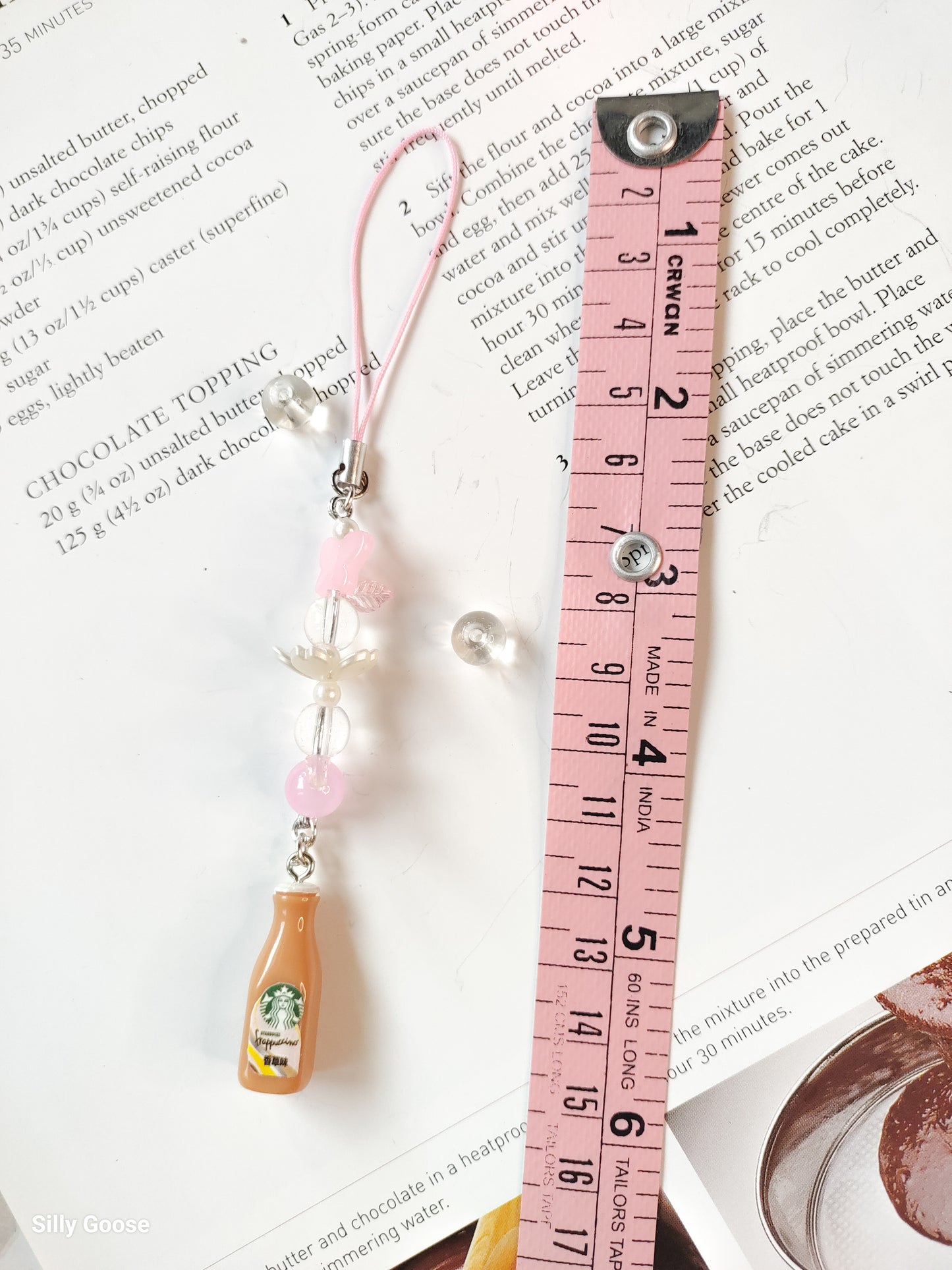 Iced Vanilla Coffee Charm