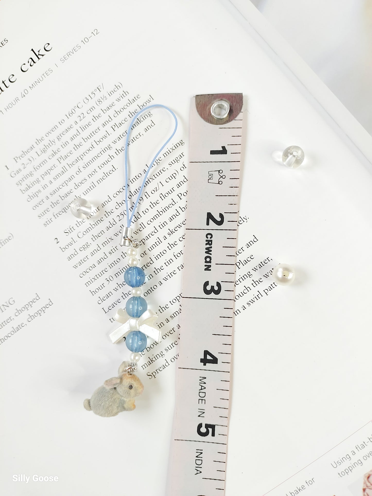 Soft Grey Bunny | Charm