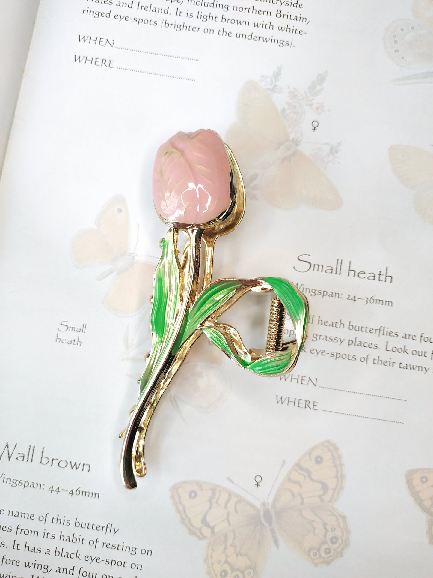 Tulip Blush // Elegant Claw Clip