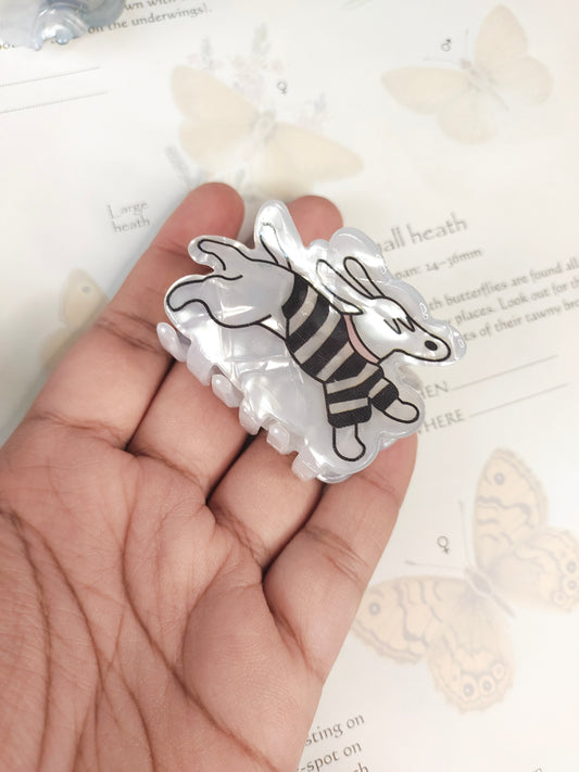 Classy French Doggie // Claw Clip