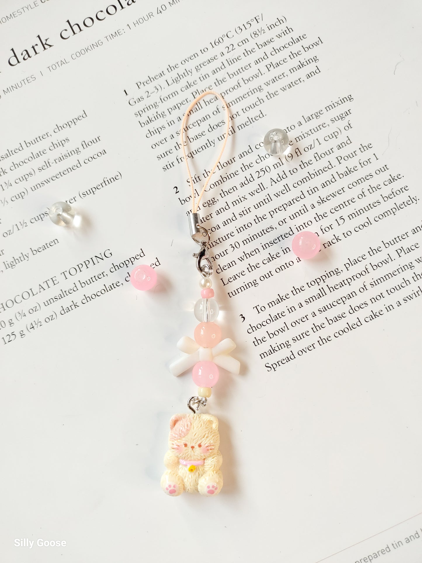 Cream Kitty | Charm
