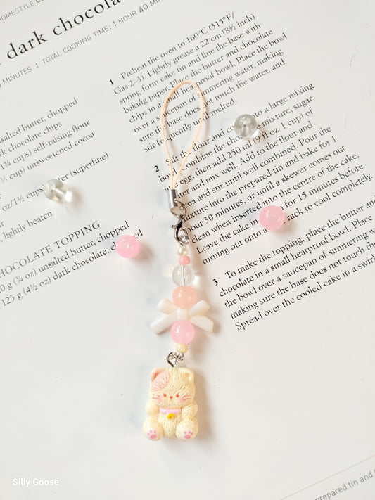 Cream Kitty | Charm
