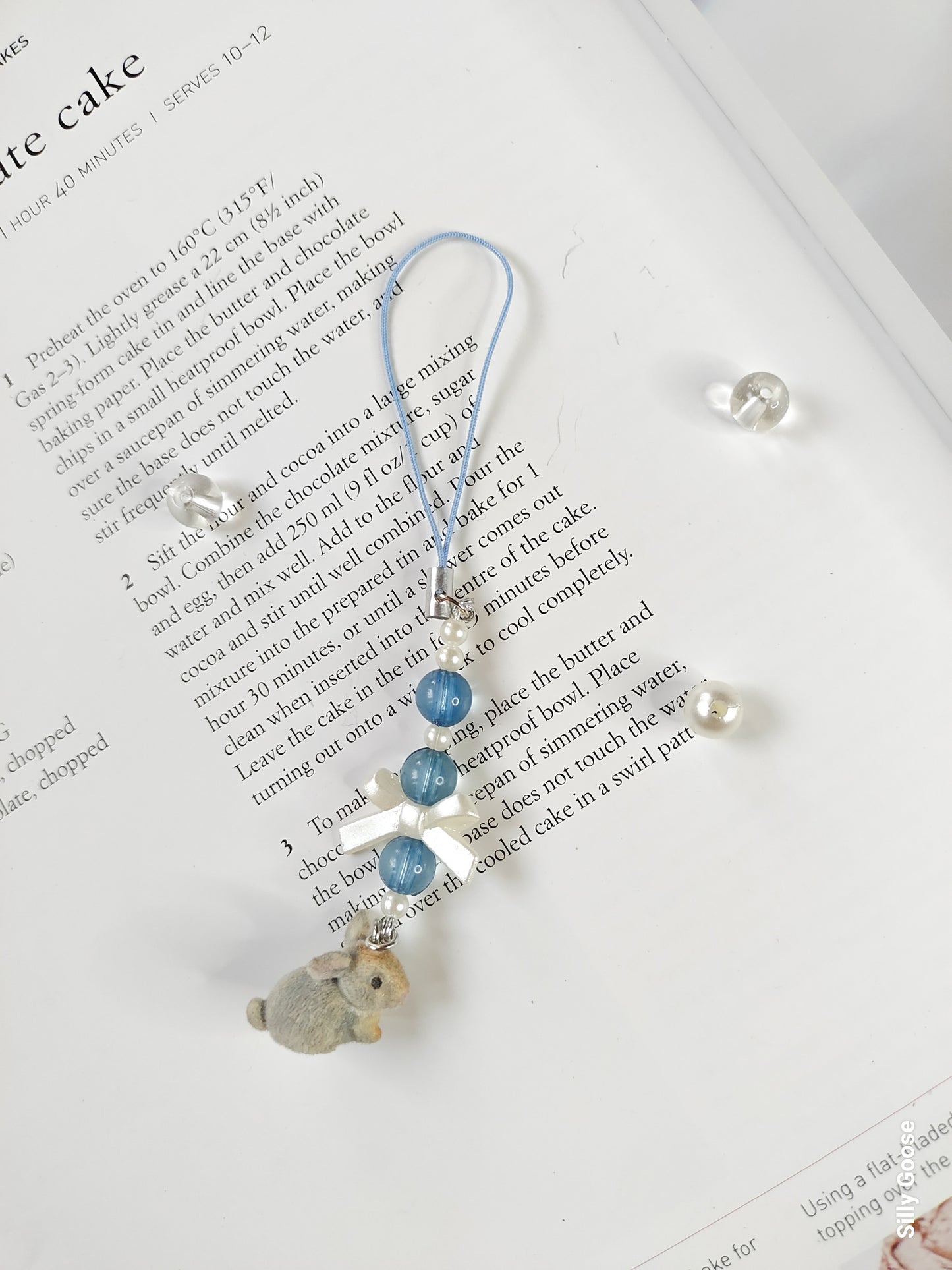 Soft Grey Bunny | Charm