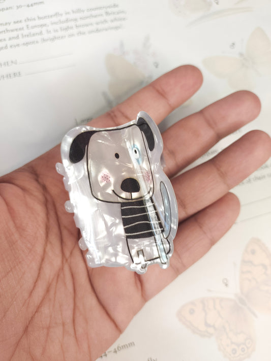 Quirky Doggie // Claw Clip