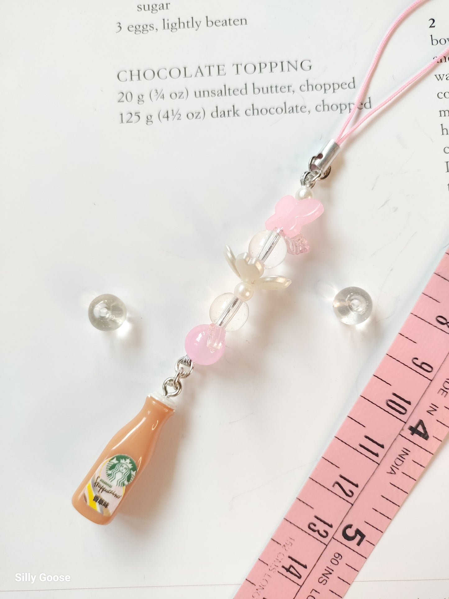Iced Vanilla Coffee Charm