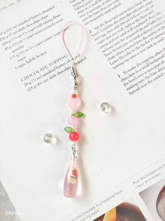 Strawberry Juice Bottle | Charm