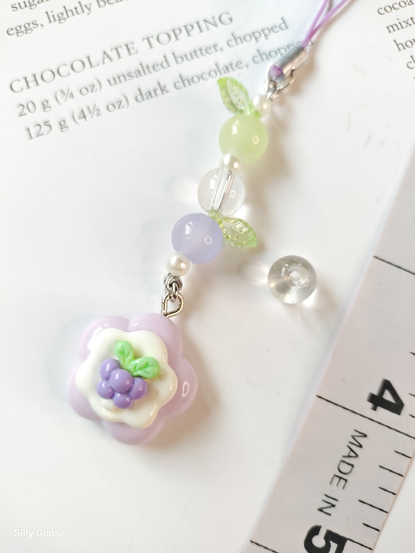 Lavender Grape Floral | Charm