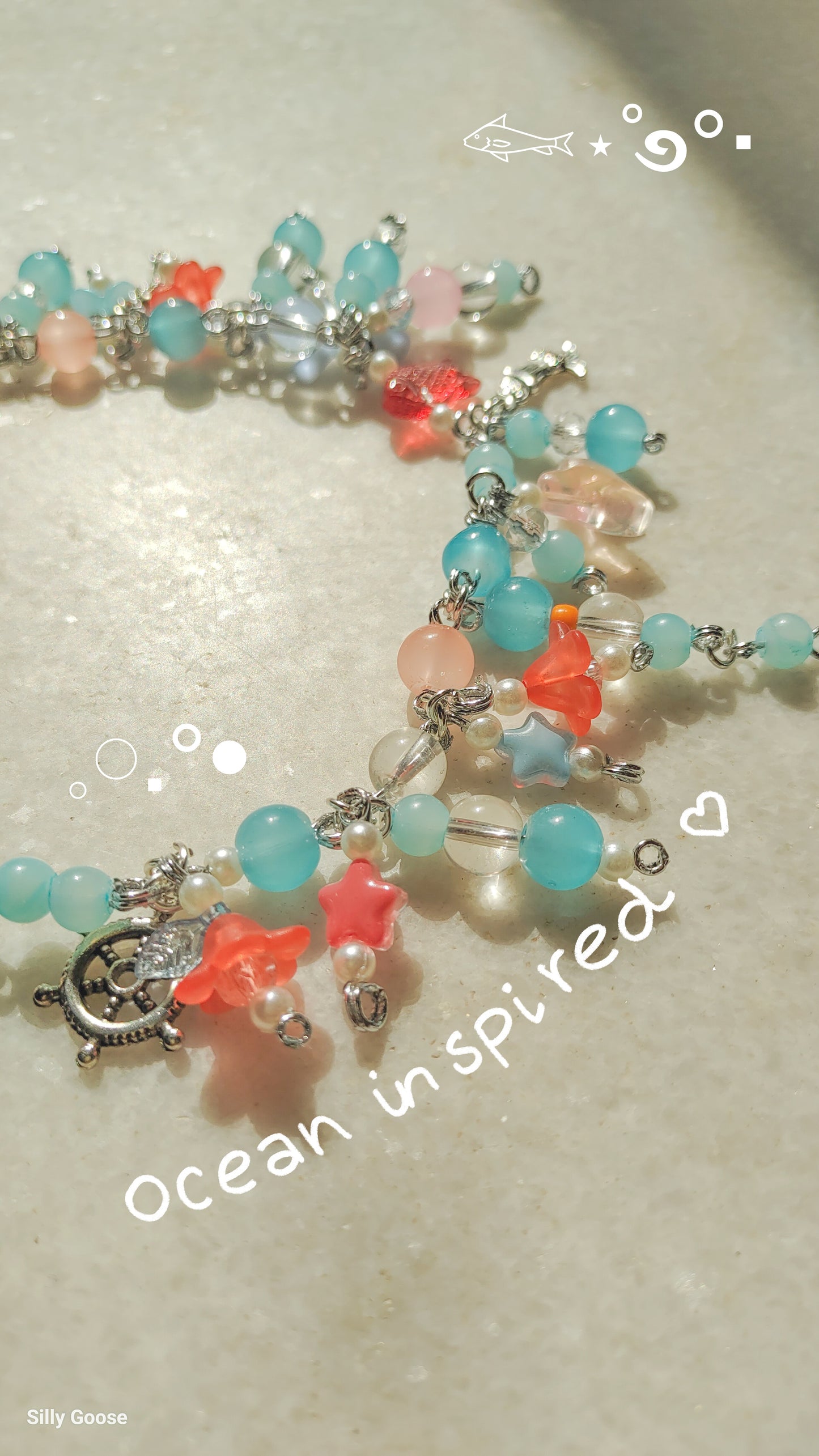 Coral Reef | Bracelet + Earrings Set