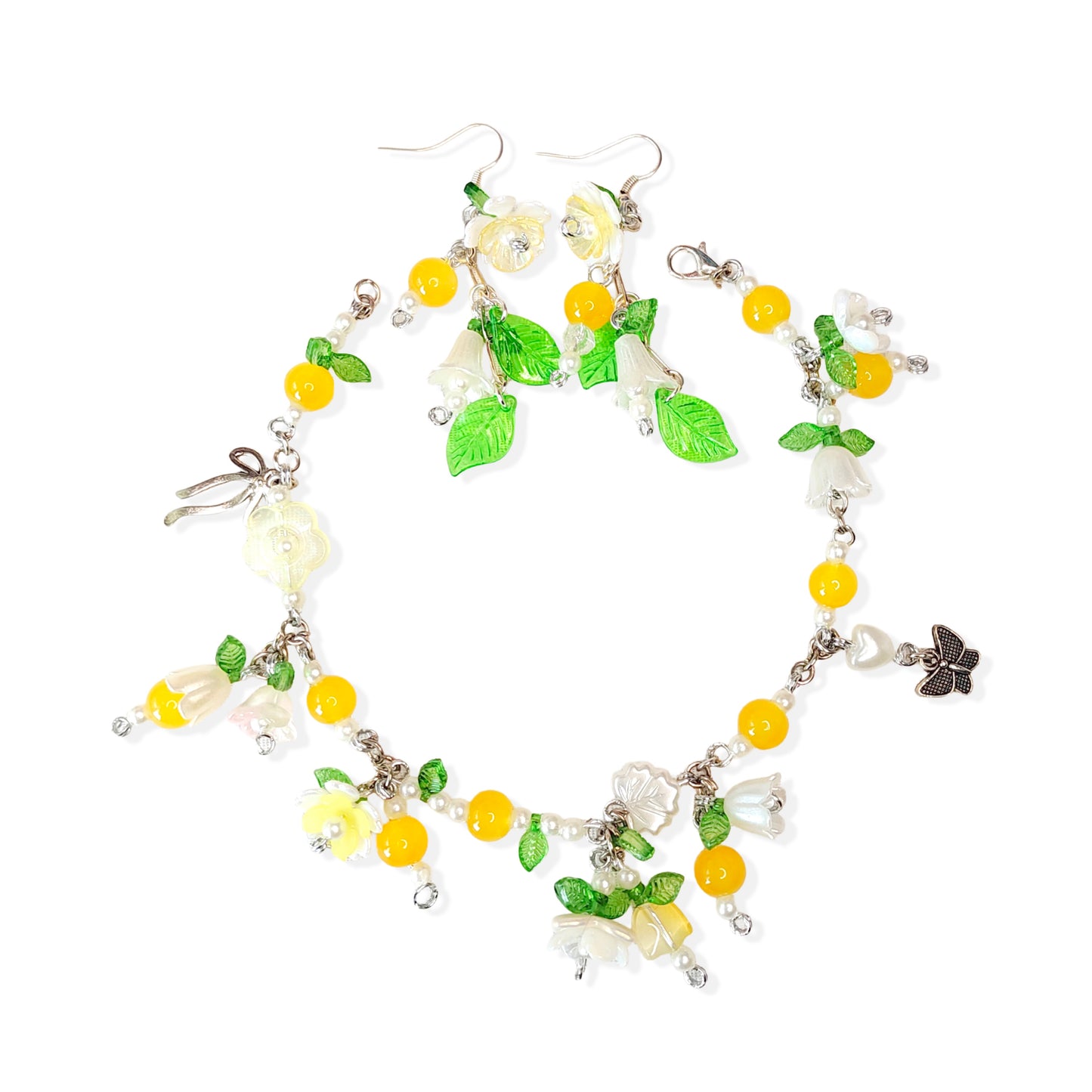 Marigold Haldi Jewellery Set