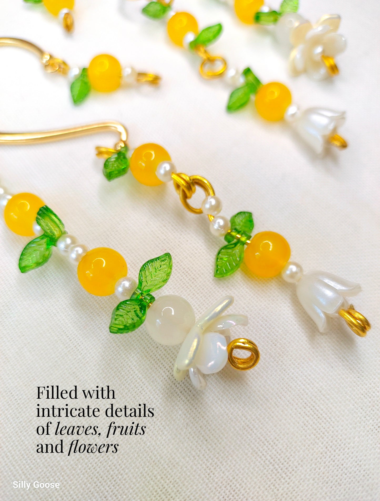 Summer Mangoes | Ear wrap/Ear cuff Earrings