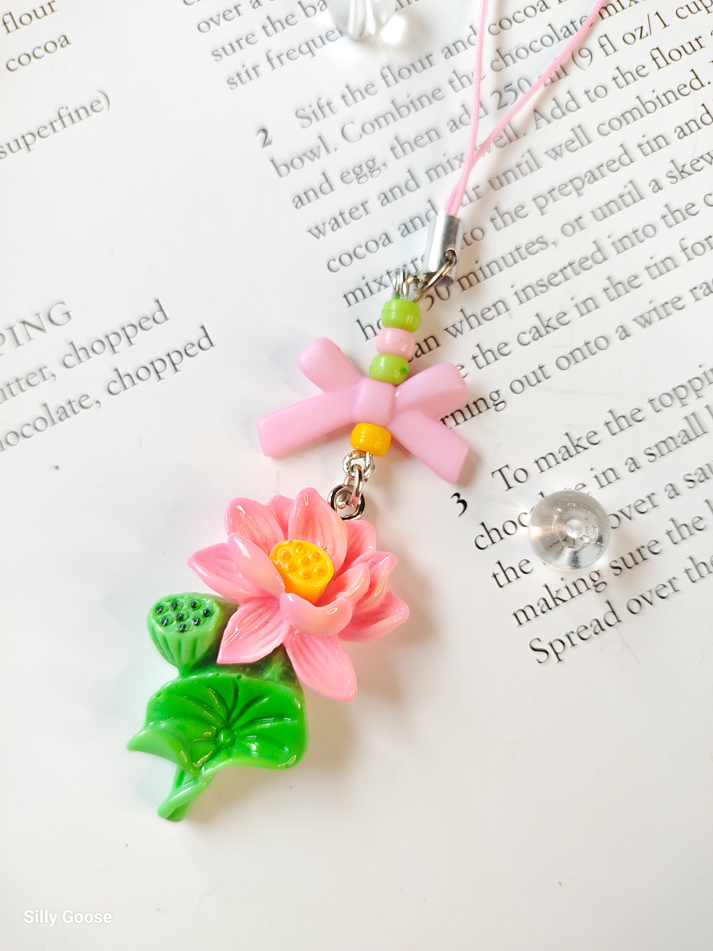 Pink Water Lotus | Charm