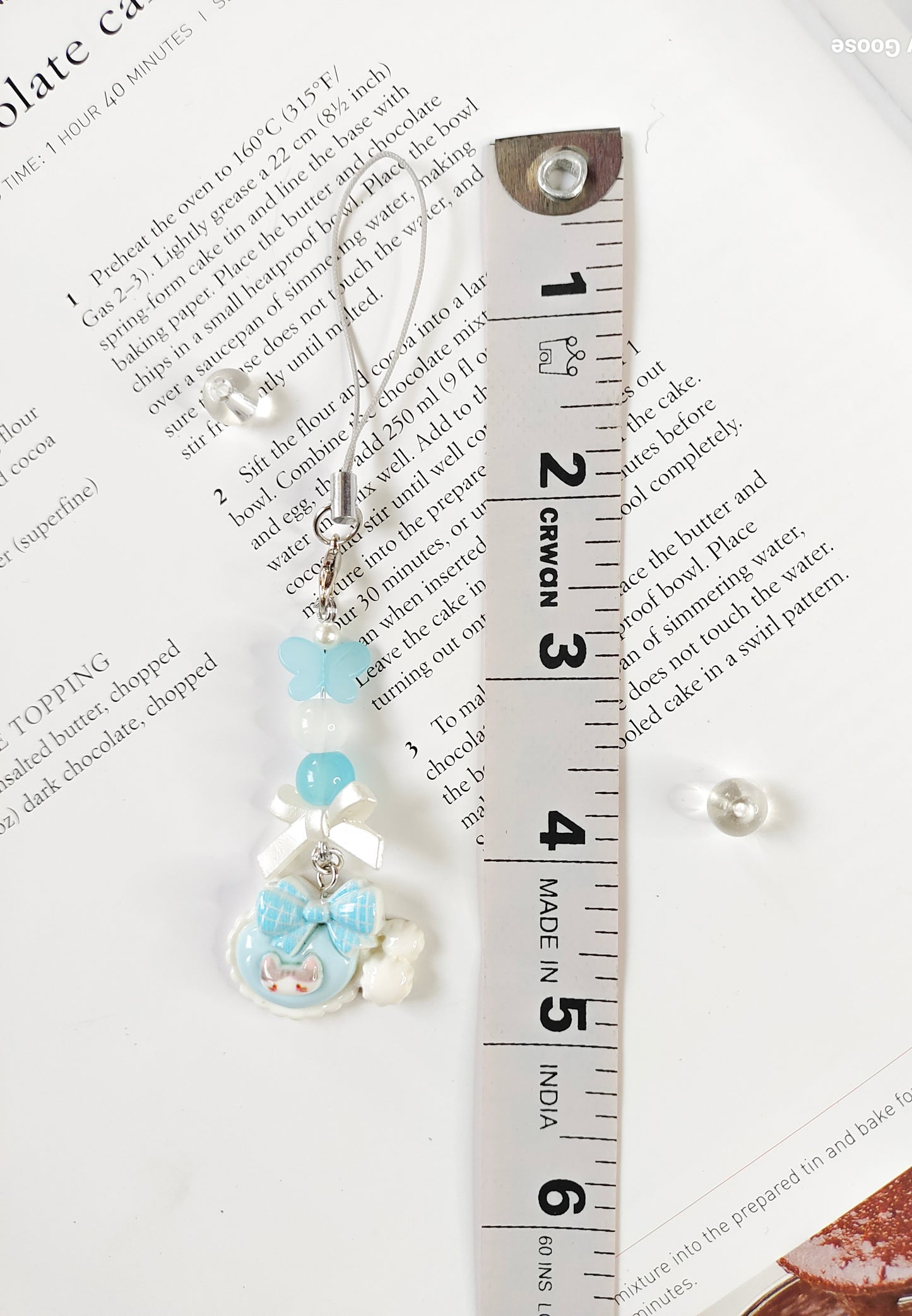 Frilly Kitty Bow | Charm