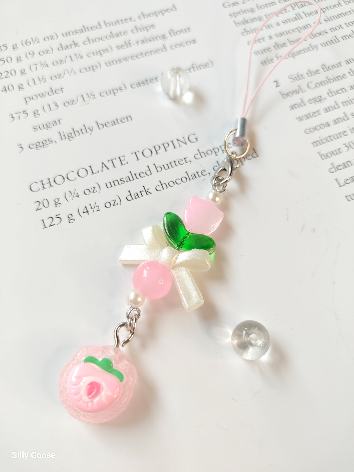 Pastel Pink Strawberry | Charm