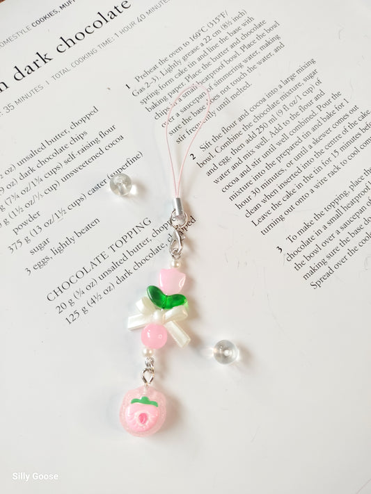 Pastel Pink Strawberry | Charm