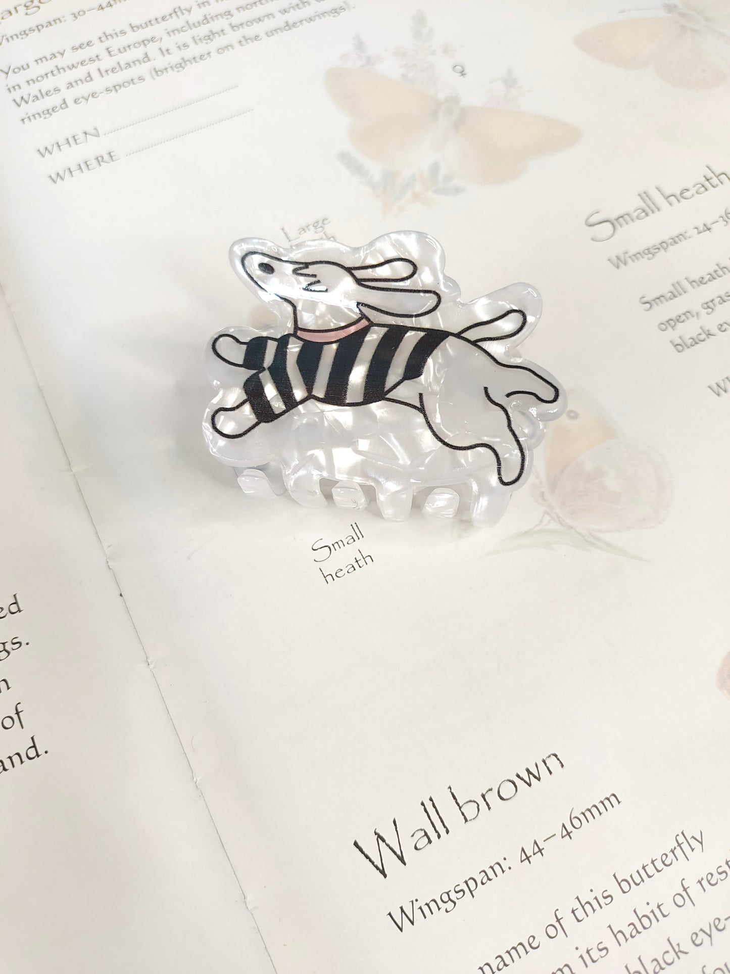 Classy French Doggie // Claw Clip