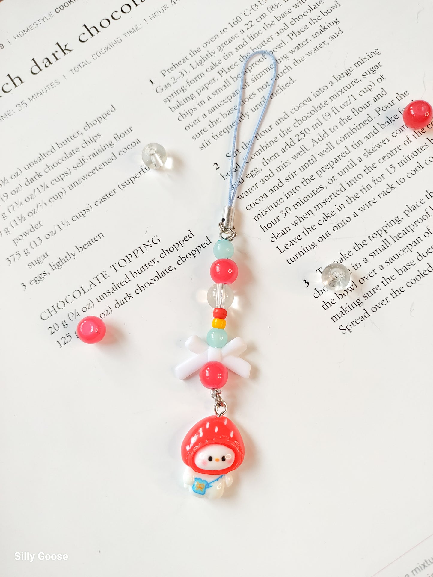 Strawberry Friend | Charm