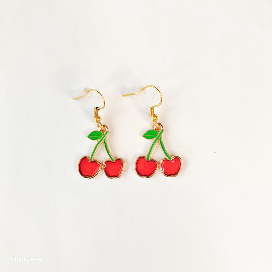 Blushy Cherry | Earrings