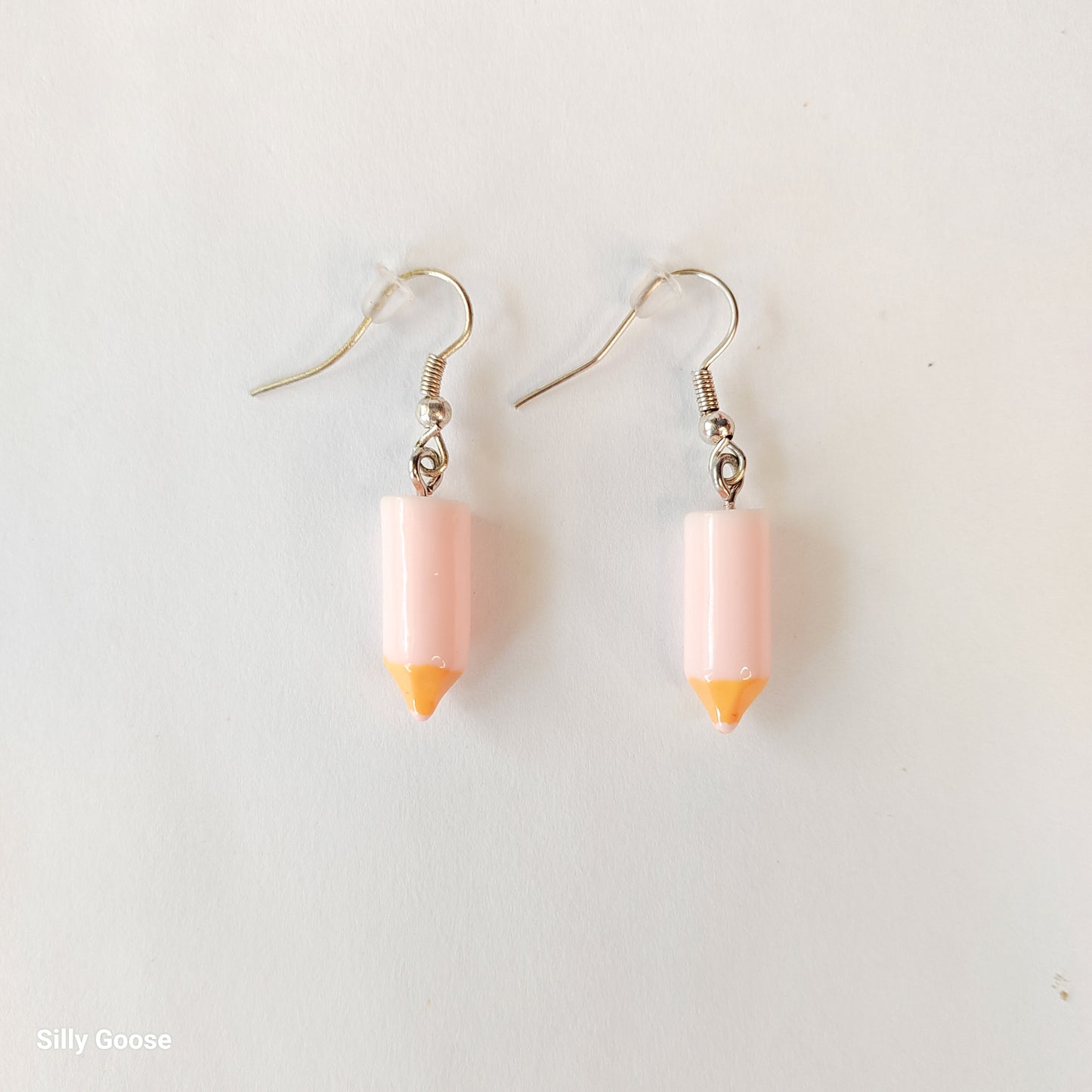 Pastel Pink Pencils | Earrings