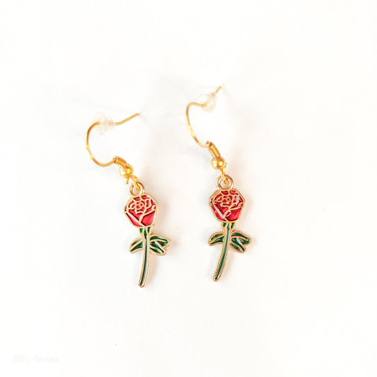 Graceful Rose | Earrings