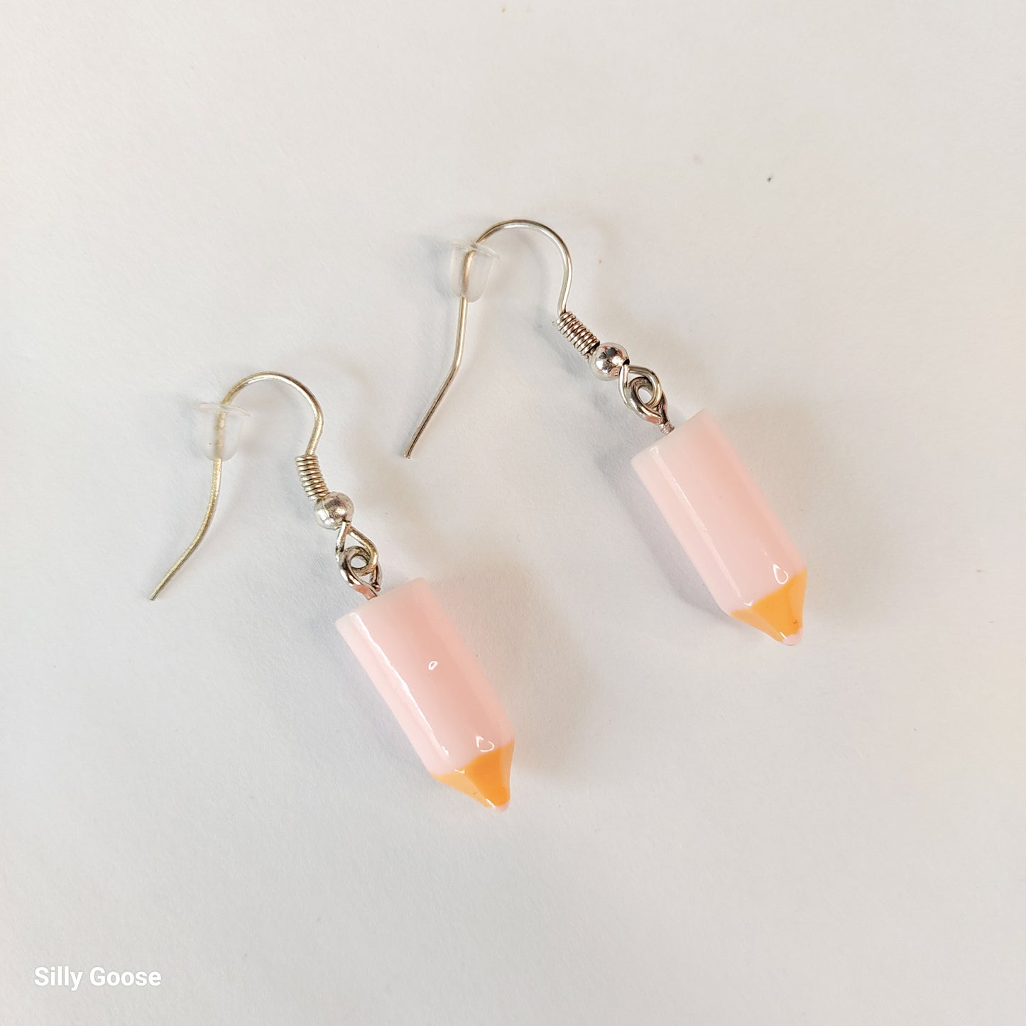 Pastel Pink Pencils | Earrings