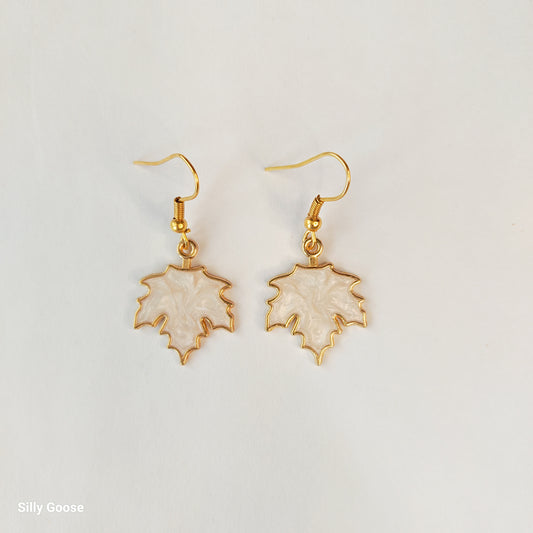 Snowy Maple | Earrings
